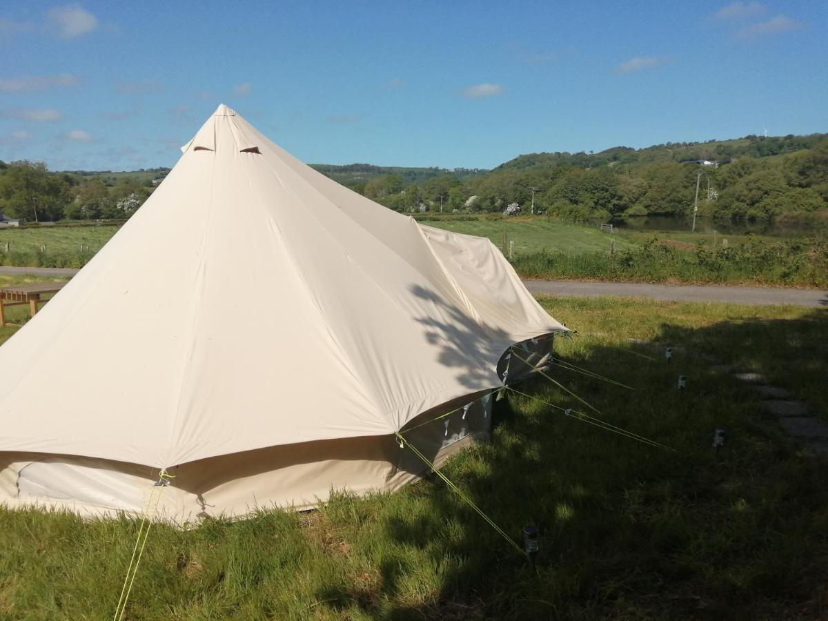 Coed Y Brenin Retreat - Bell Tent Glamping Near Aberaeron Ciliau-Aeron Exteriér fotografie