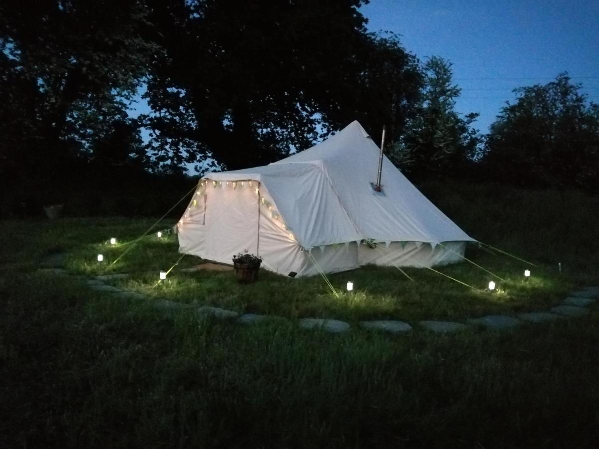 Coed Y Brenin Retreat - Bell Tent Glamping Near Aberaeron Ciliau-Aeron Exteriér fotografie